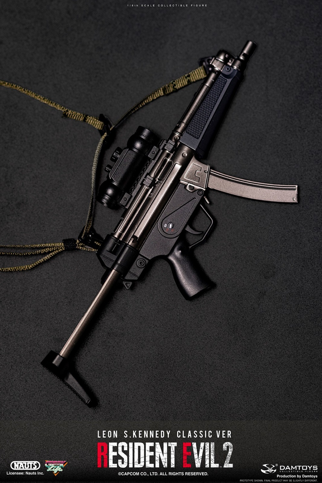 DAMTOYS DMS037 1/6 RESIDENT EVIL 2 - LEON S.KENNEDY (CLASSIC VER)