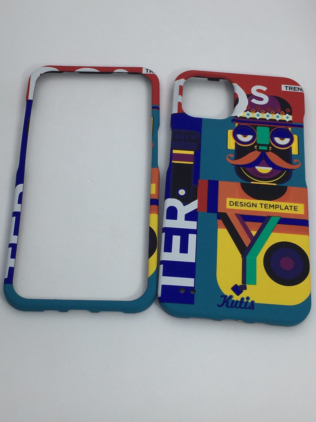 เคสคูทิส(Kutis)เคสไอโฟน13G(ลายหนวด)มาใหม่ เคสประกบหน้า-หลัง เคสเรืองแสง เคสลายวินเทจ ร้านSuperhero Klongthom