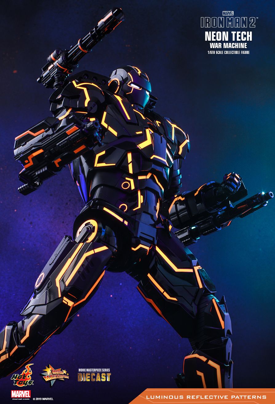 Hot Toys MMS553D35 IRON MAN 2 - NEON TECH WAR MACHINE