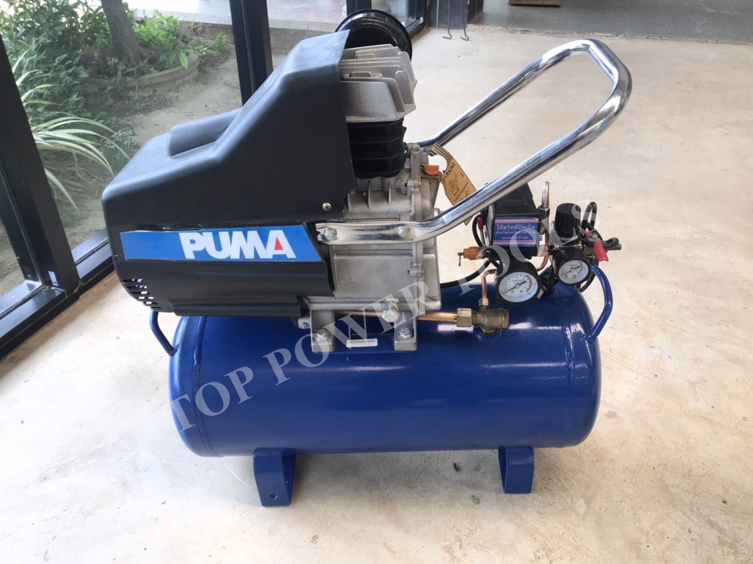 ปั๊มลมโรตารี่ 25ลิตร XM-2525 3HP PUMA(สินค้าเก่าเก็บ สต็อคเหลือตัวสุดท้าย)