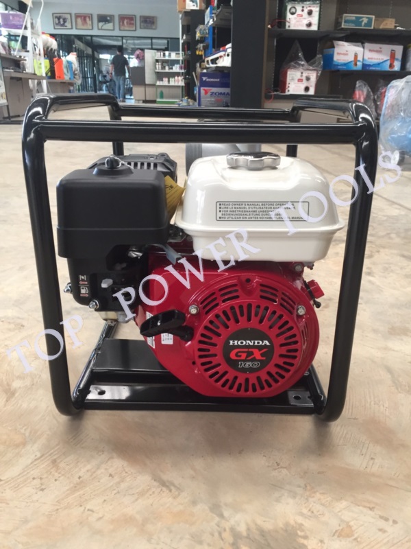ปั๊มน้ำ 3"+เครื่องยนต์เบนซิน GX160 HONDA BM30 GREEN MATE