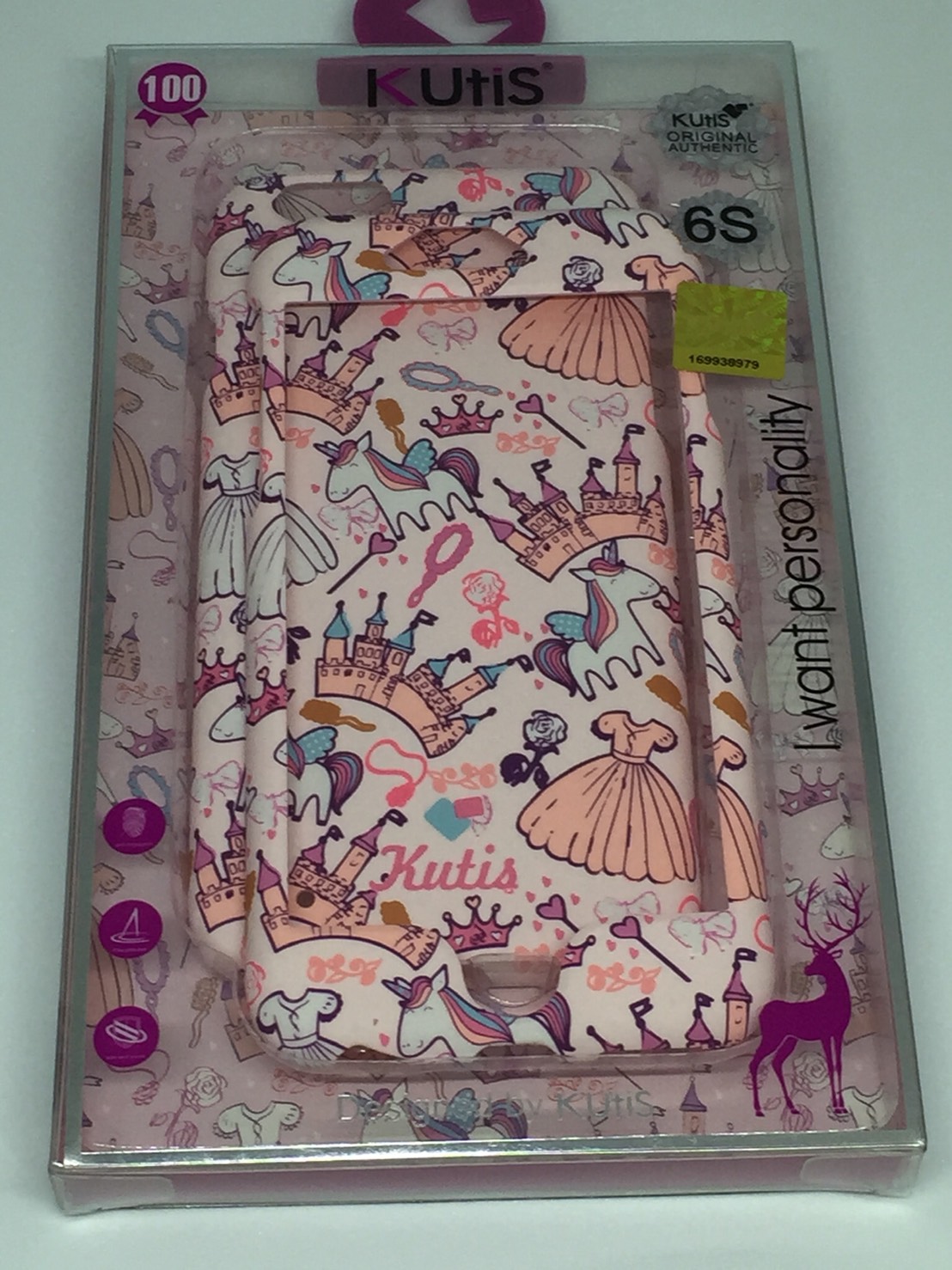 เคสคูทิส (Kutis) ไอโฟน6,6S(ลายปราสาทสีชมพู)