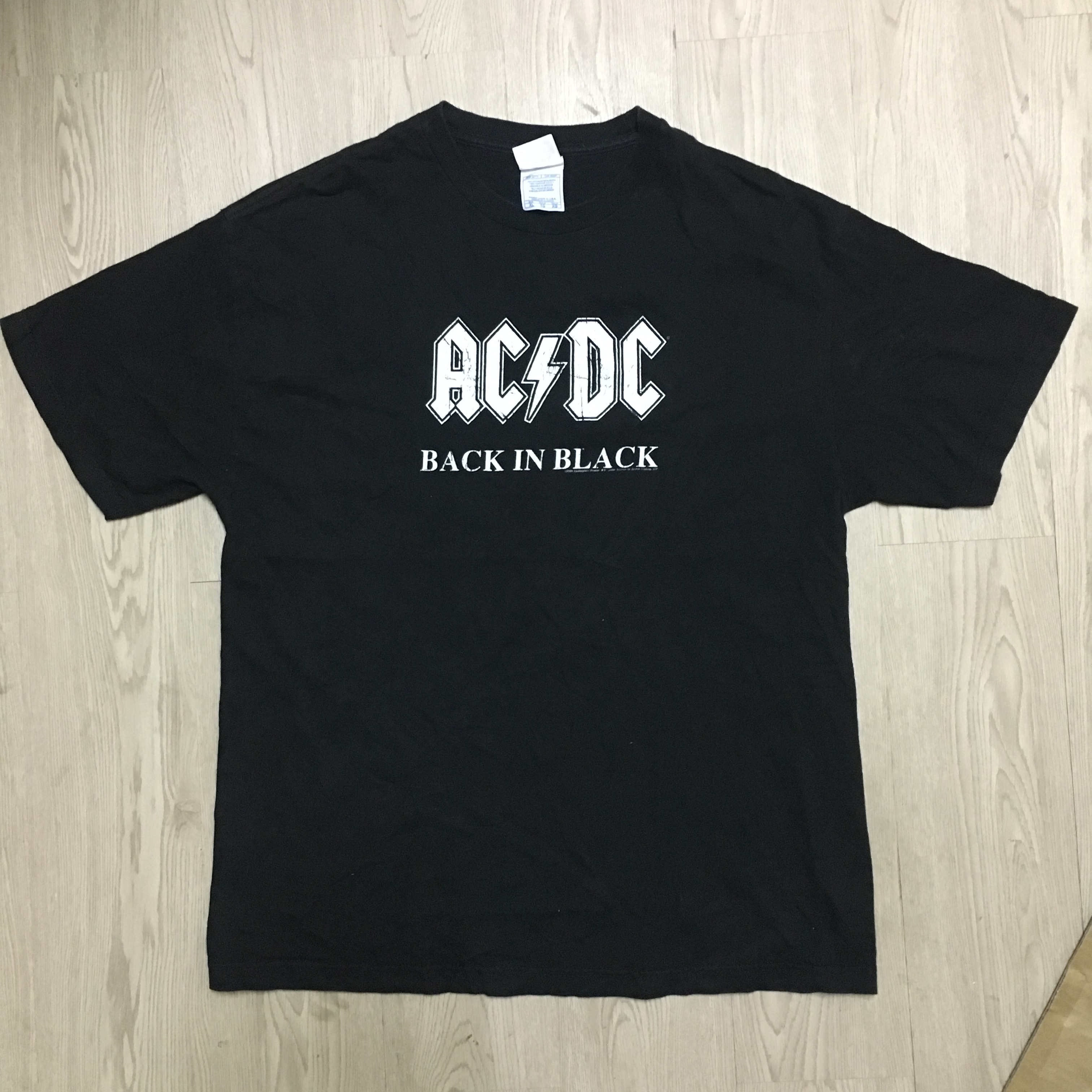 AC DC Black in black Original vintage 2004