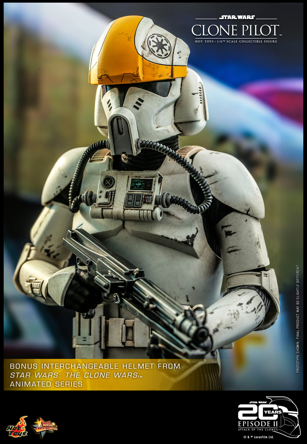 Hot Toys MMS648 1/6 Star Wars Episode II: Attack of the Clones™ - Clone Pilot™