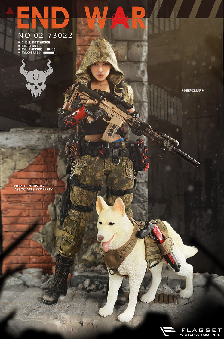 FLAGSET FS-73022 DOOMSDAY WAR SERIES: END WAR - DEATH SQUAD "U" Umir