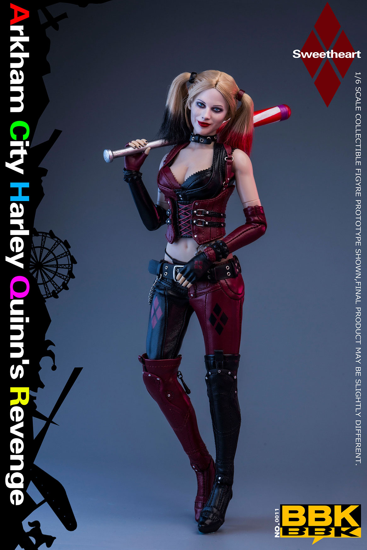 BBK BBK011 1/6 Arkham City - Harley Quinn's Revenge