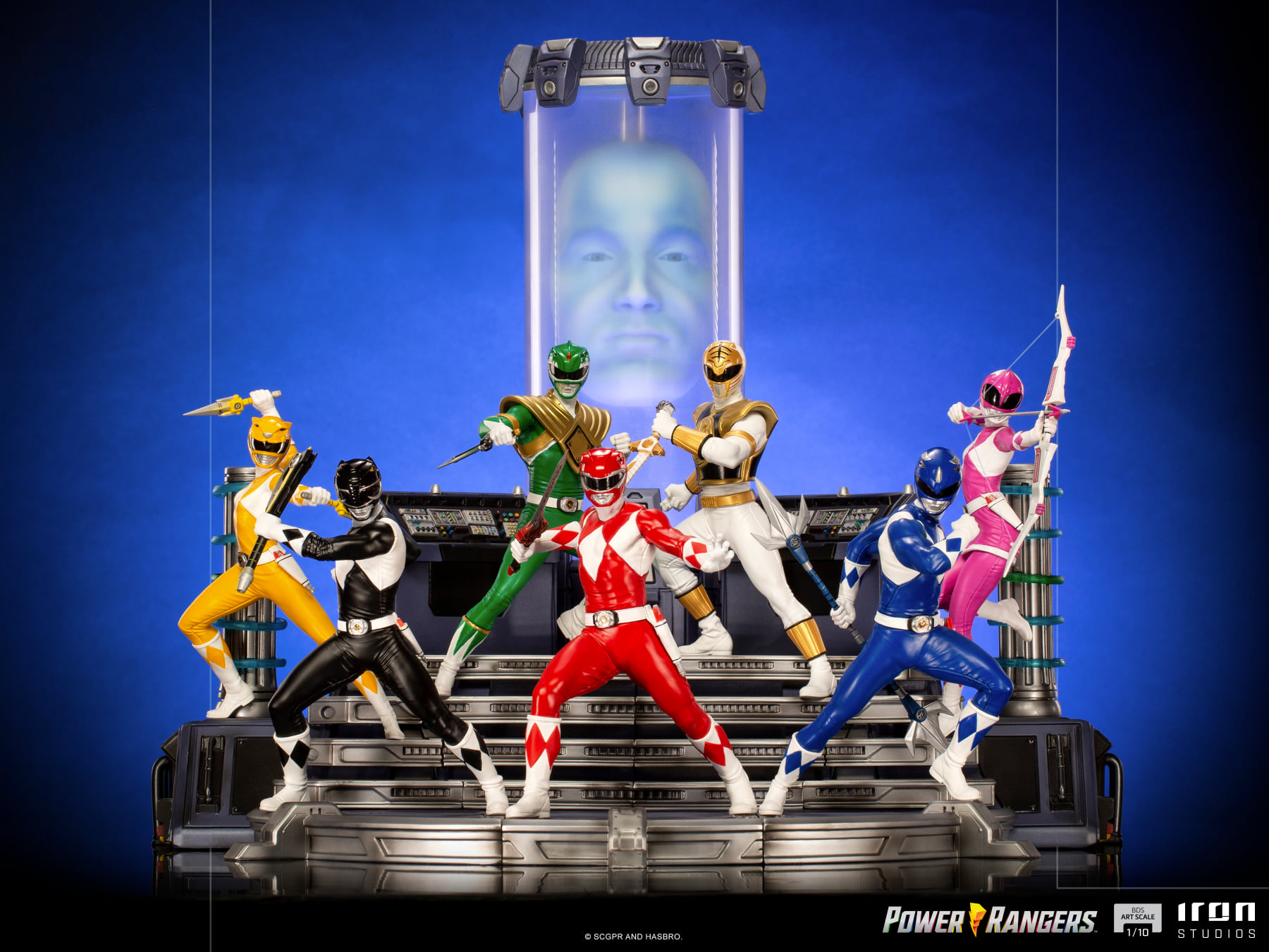 Iron Studios BDS Art Scale 1/10 Power Rangers [Set of 8]