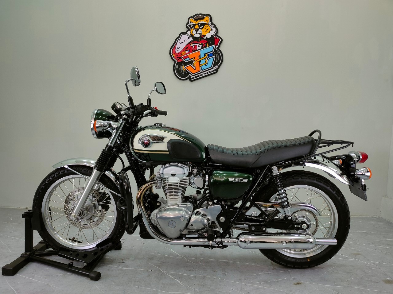 บอกเลยคันนี้ 1 ใน 1000❗ สายจำศีล 6️⃣ ปี 6️⃣ สิบโล 🚩KAWASAKI W800 จดปี 2018 มือเดียวแฝดป้ายแดง