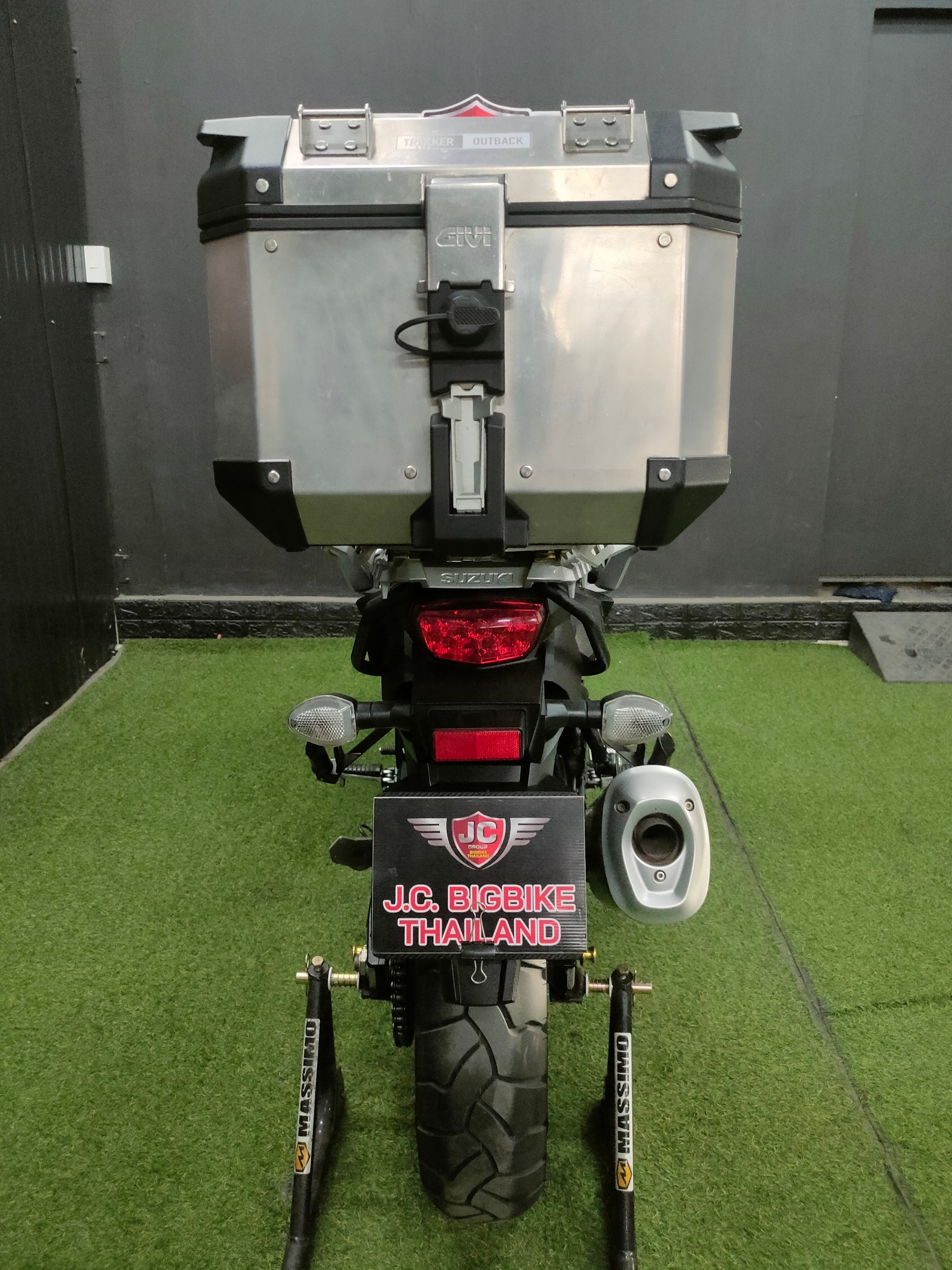 🔥โปรเสื้อยืดคอกลม🔥 ออกรถแค่ 99 บาท เอาใจสาย Touring‼️ #Vstrom1000 abs รถปี 18 มือเดียวพร้อมใช้