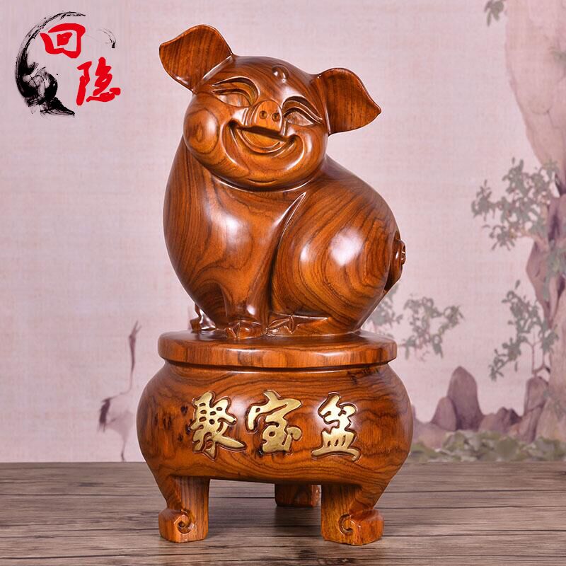 หมูยิ้ม สัญลักษณ์แห่งความอุดมสมบูรณ์ จากมณฑลหูเป่ย์ ประเทศจีน