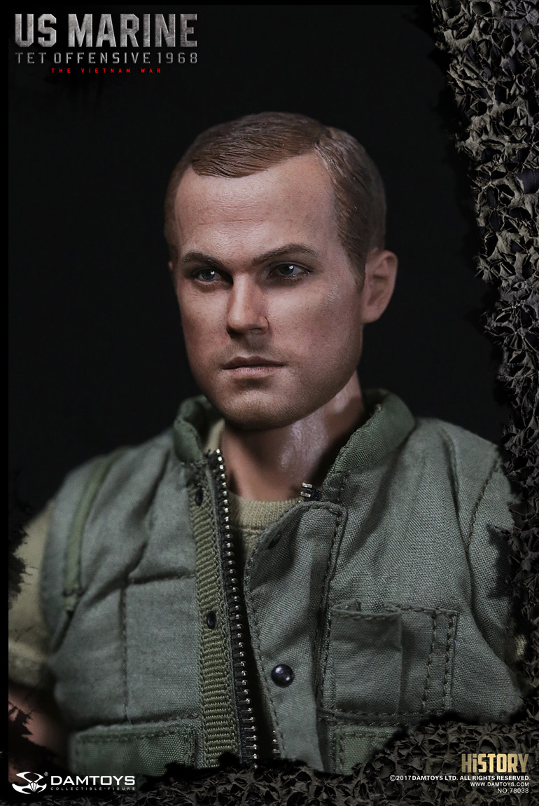 DAMTOYS 78038 HISTORY SERIES 16 U.S.MARINE (TET OFFENSIVE,1968) - VIETNAM WAR