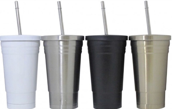 แก้วน้ำสแตนเลส เก็บความร้อน ความเย็น ขนาด 500 ml.