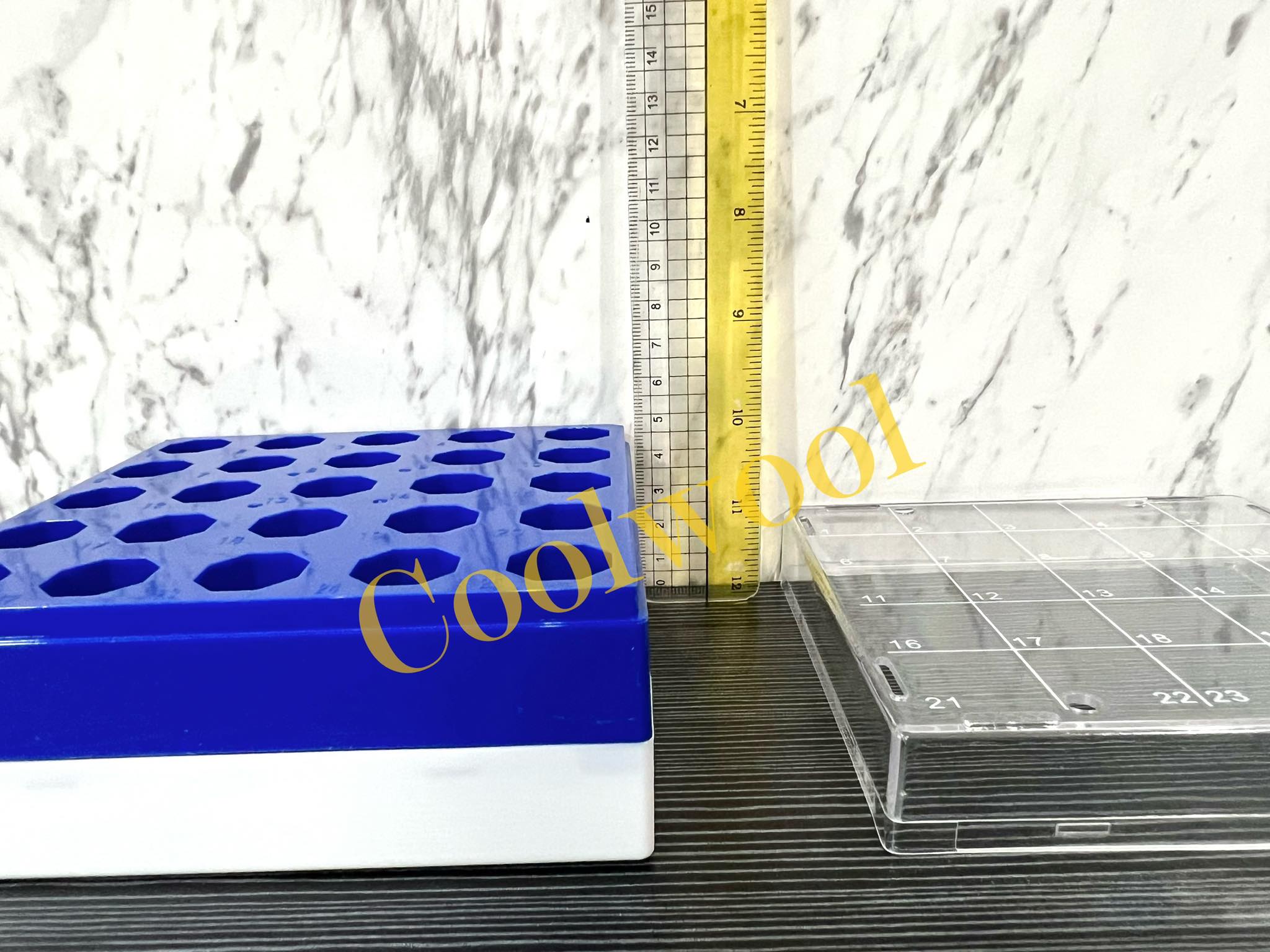 กล่องเก็บหลอดขนาด 5 ml-Storage box for 5 ml, 25 ช่อง