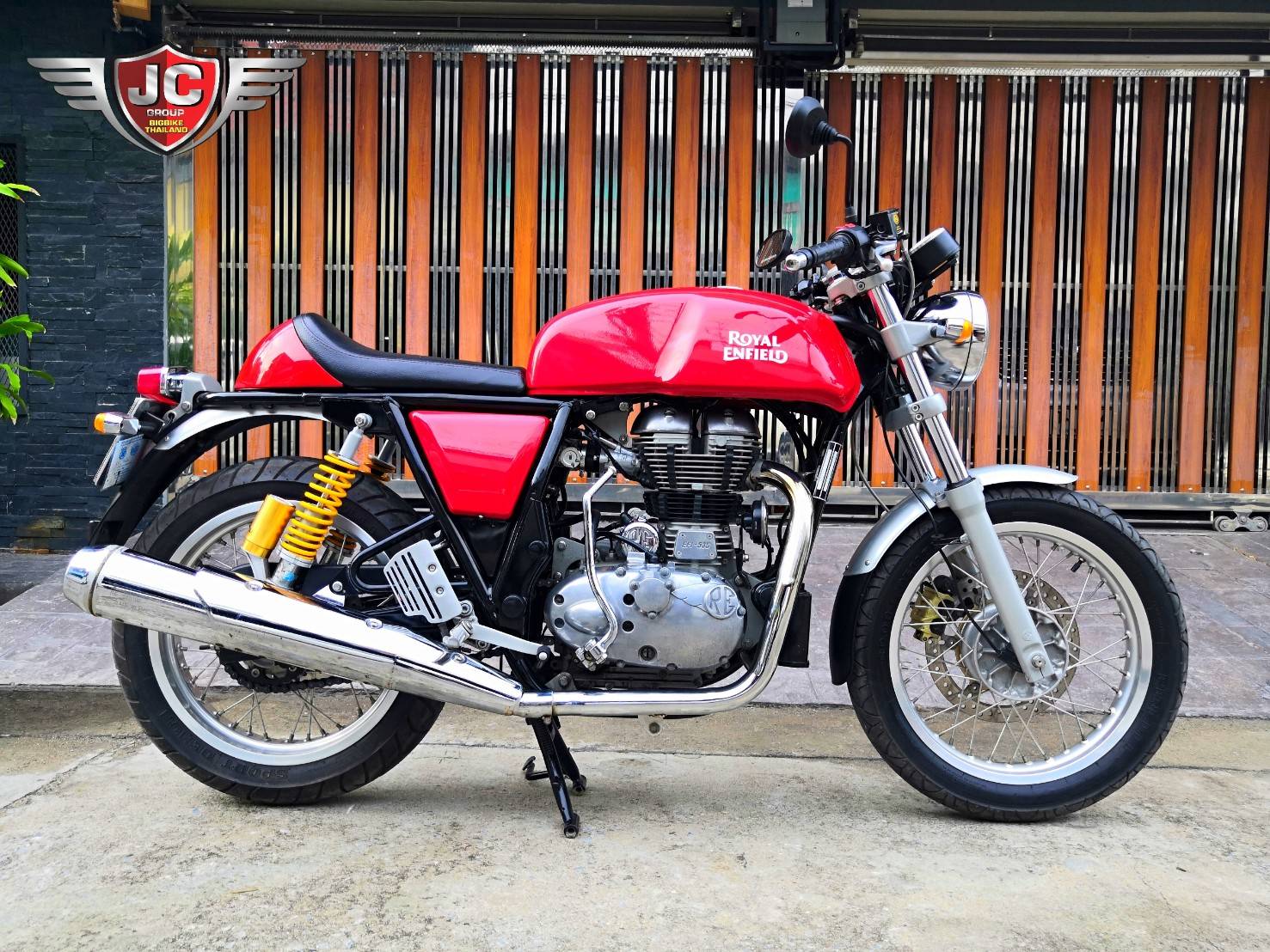 😘 Café Racer ก็มา 💨 #Royal Enfield Continental GT535 สายจอด ไมล์ท้ 1,xxxโล