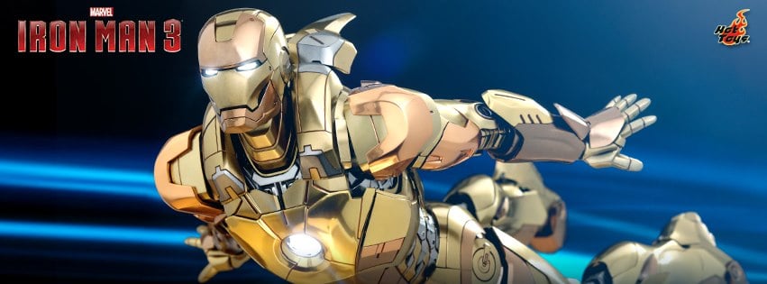 Hot Toys MMS586D36 Iron Man 3 - Iron Man Mark XXI (Midas) [Exclusive]