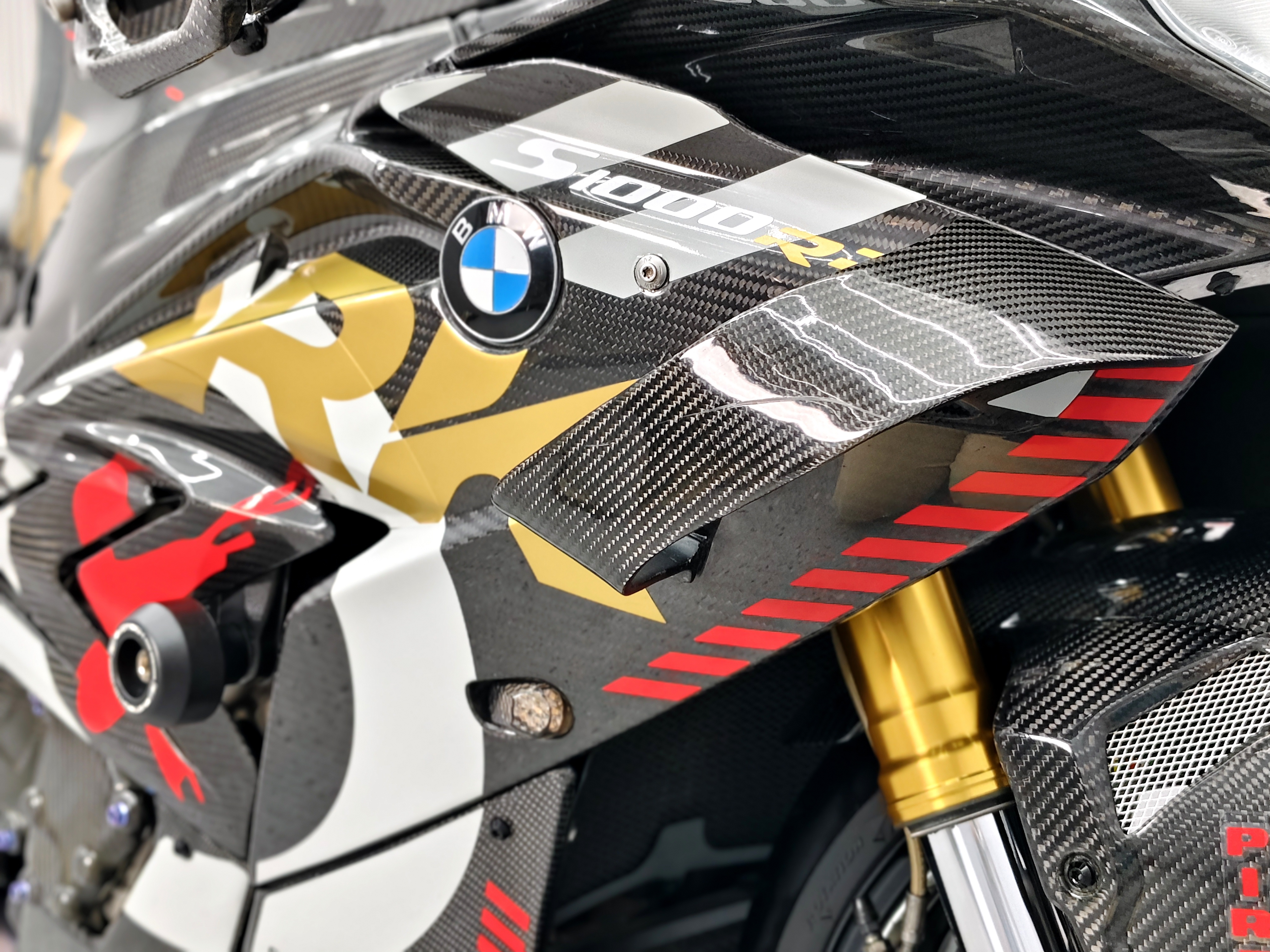 🦈 ฉลามบุก....ชุดแต่ง Full Carbon‼️ BMW S1000RR abs PRO กลางปี 2017 สุดจัดในย่านนี้ 💥 Serviceใหญ่แล้ว
