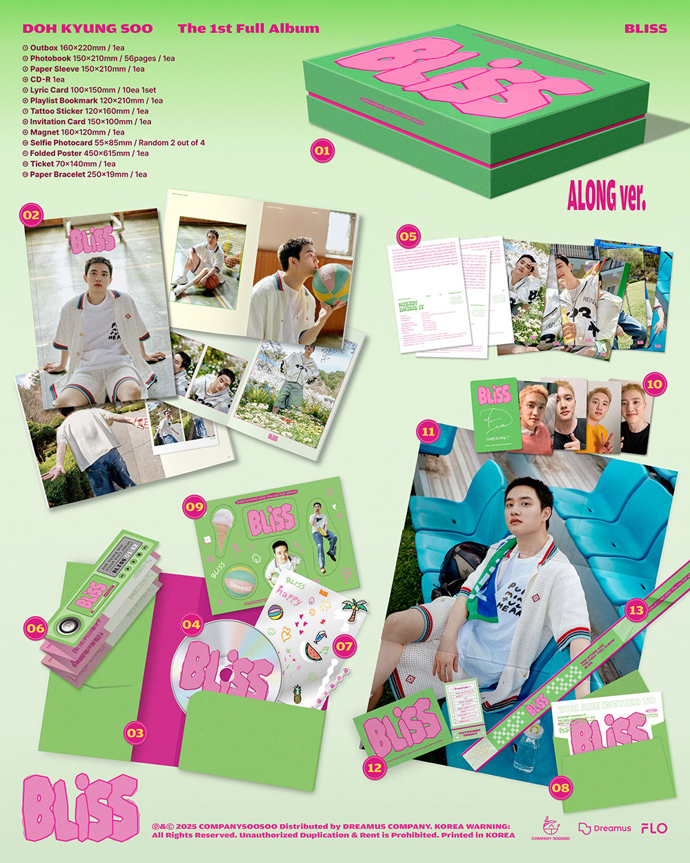 [PRE] D.O. - The 1st Full Album BLISS