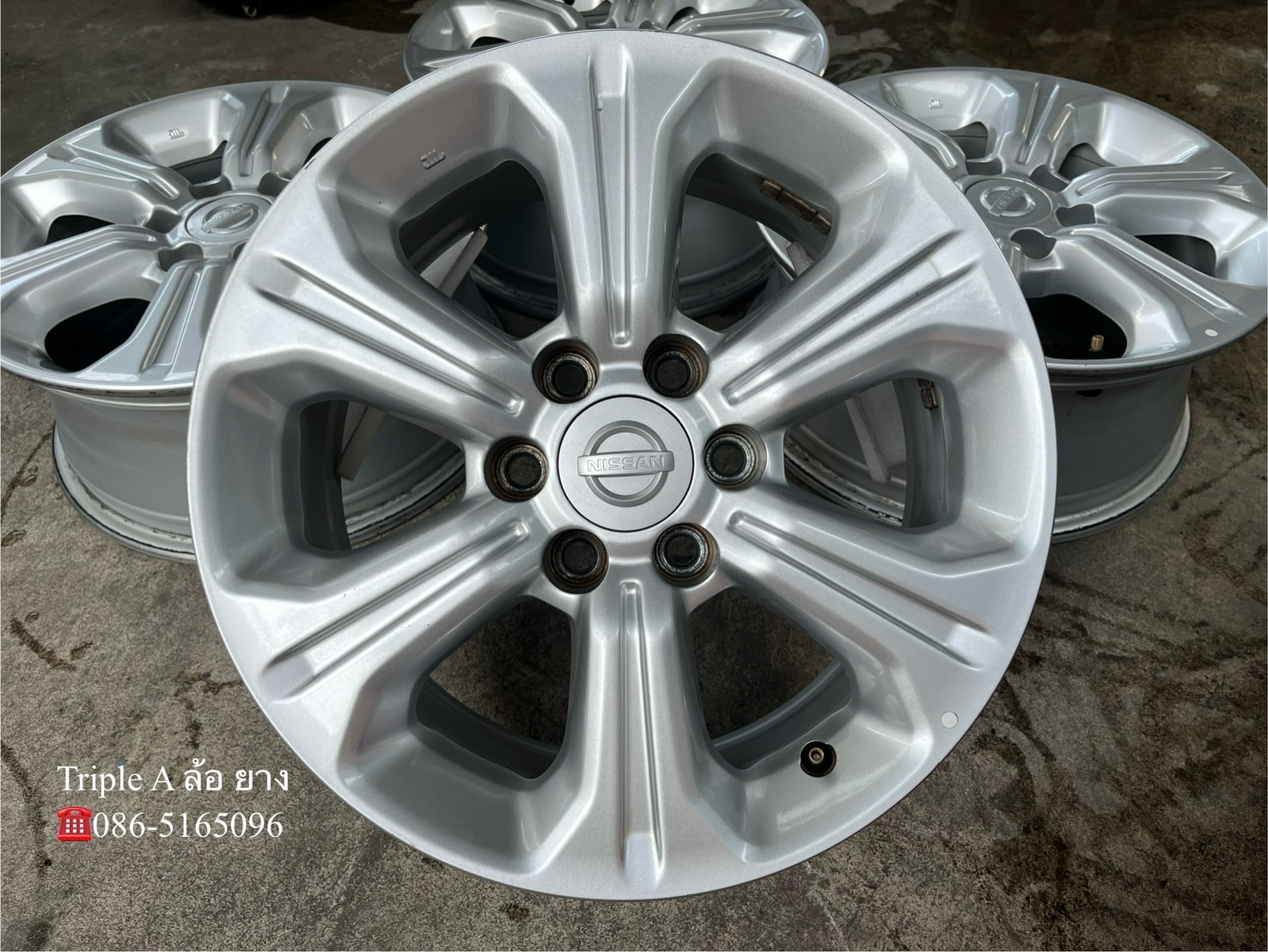 ✨ล้อแม็ก✨6รู114✨Nissan Navara NP300 ตัวสูง ขอบ 16💖สภาพสวย💖