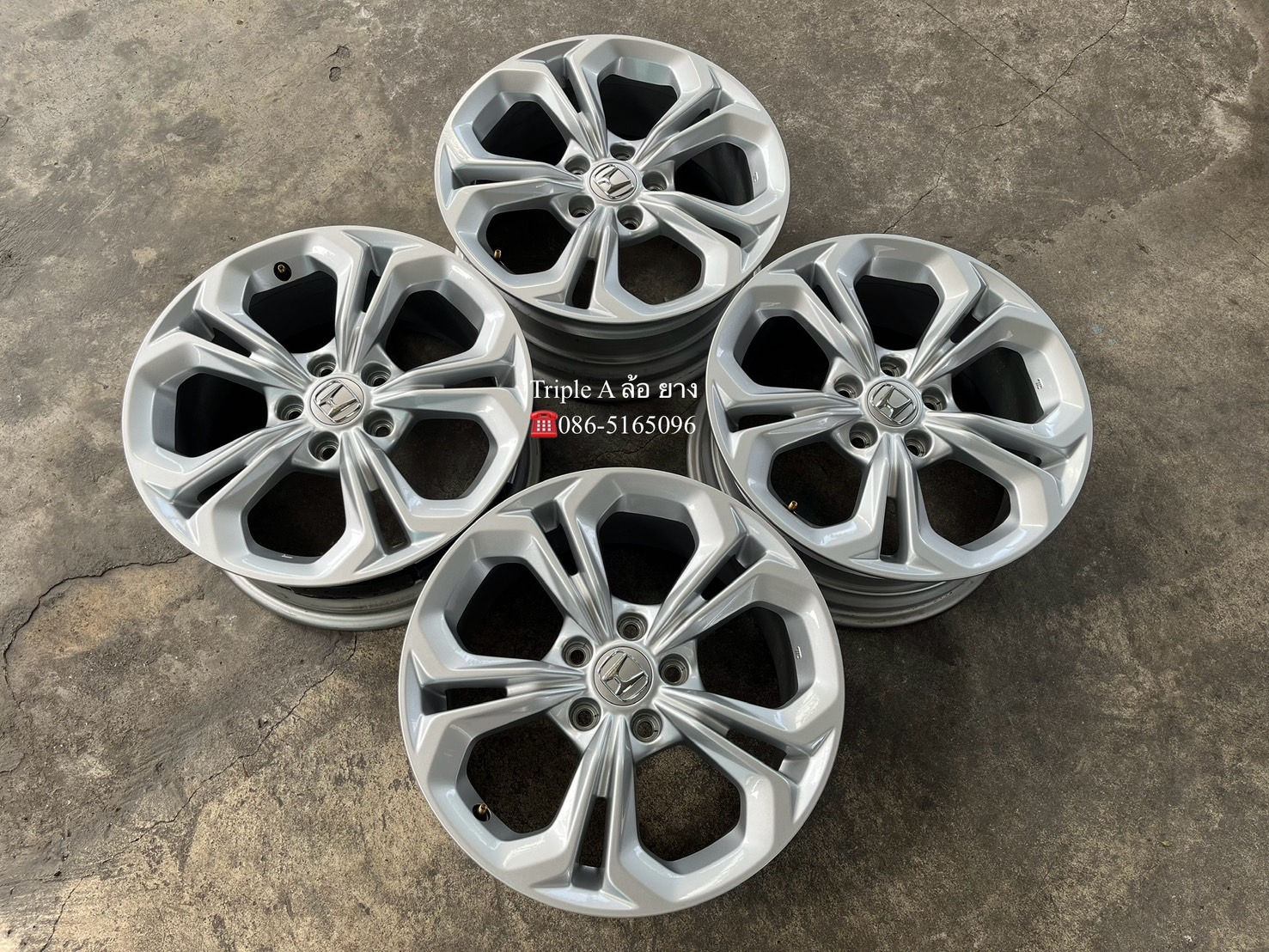 ✨ล้อแม็กป้ายแดง✨5รู114✨Honda Accord G11 ขอบ 17💖สวยกริ๊บ💖