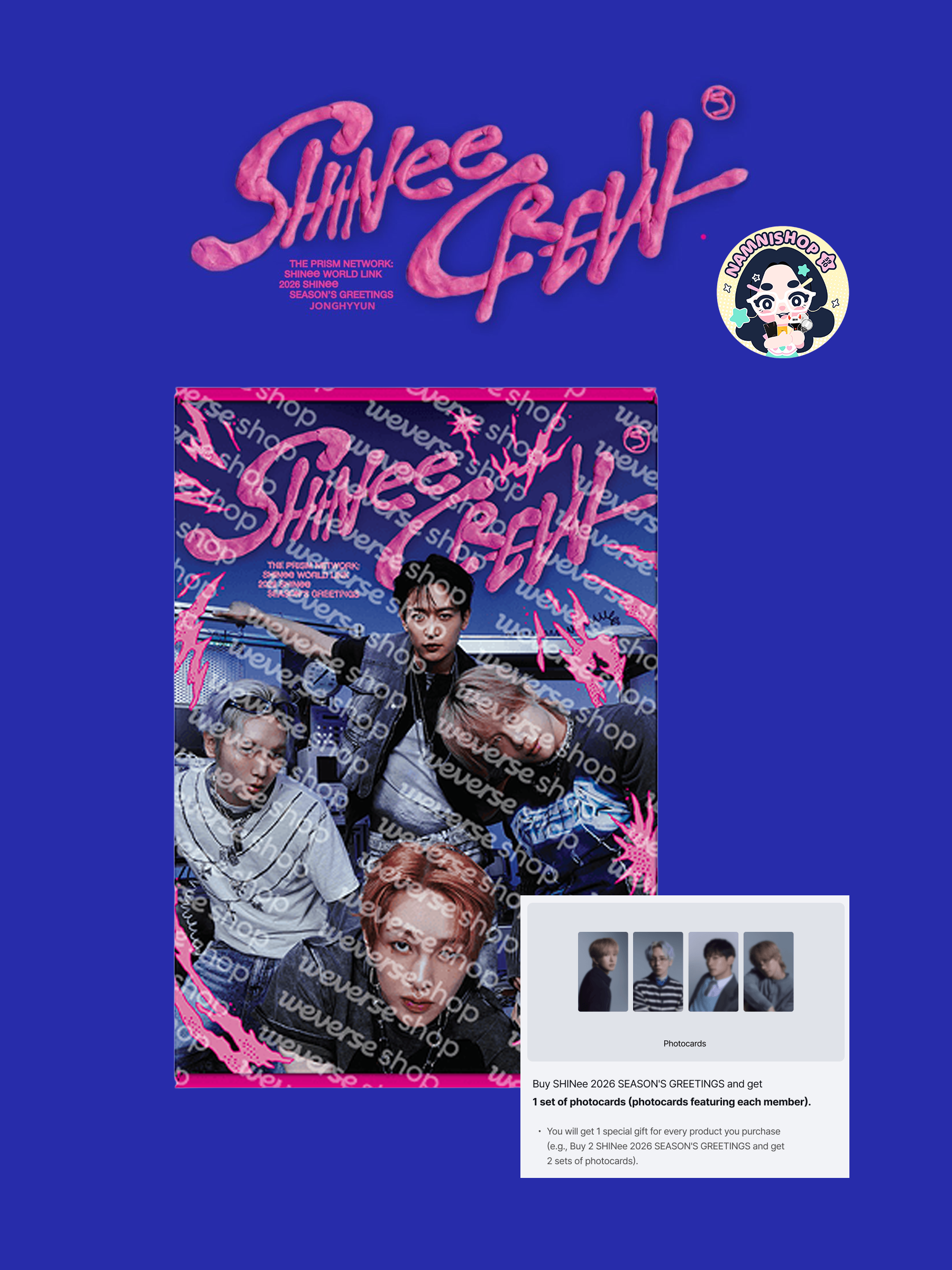 [PRE] SHINee 2026 Season's Greetings