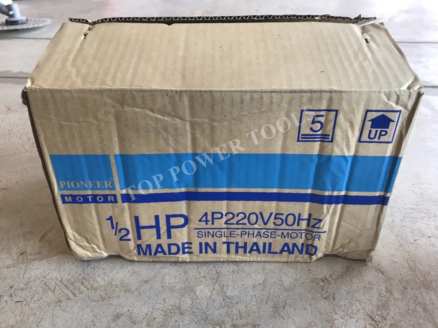 มอเตอร์ 1/2HP 220V. SM-1/2 (มีคอน) PIONEER