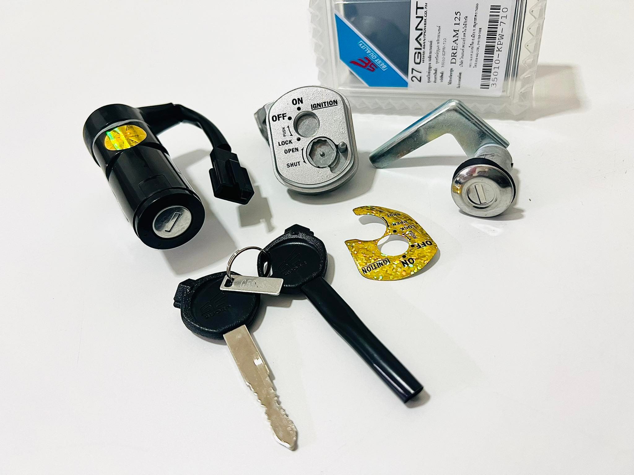 สวิทกุญแจ ดรีม125 แบบกุญแจนิรภัย เกรดAAAเทียบแท้