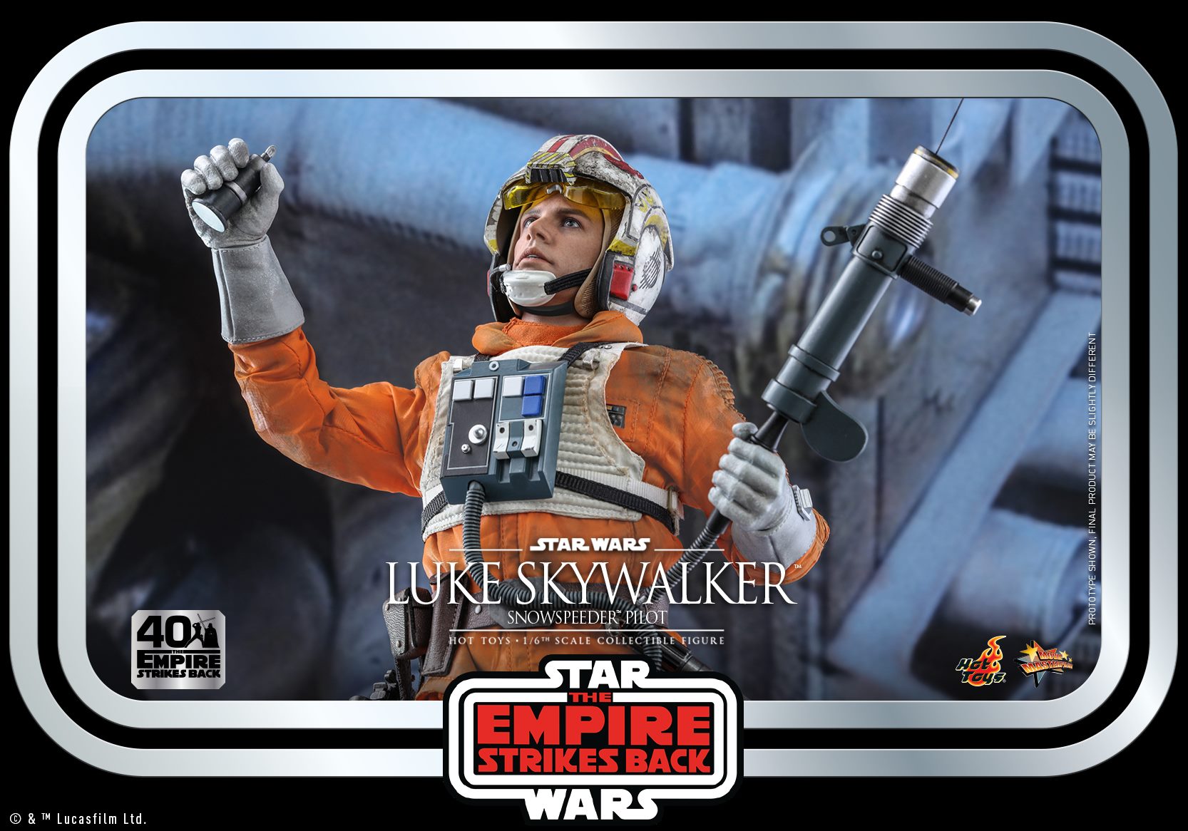 Hot Toys MMS585 1/6 Star Wars: Episode V The Empire Strikes Back - Luke Skywalker (Snowspeeder Pilot)
