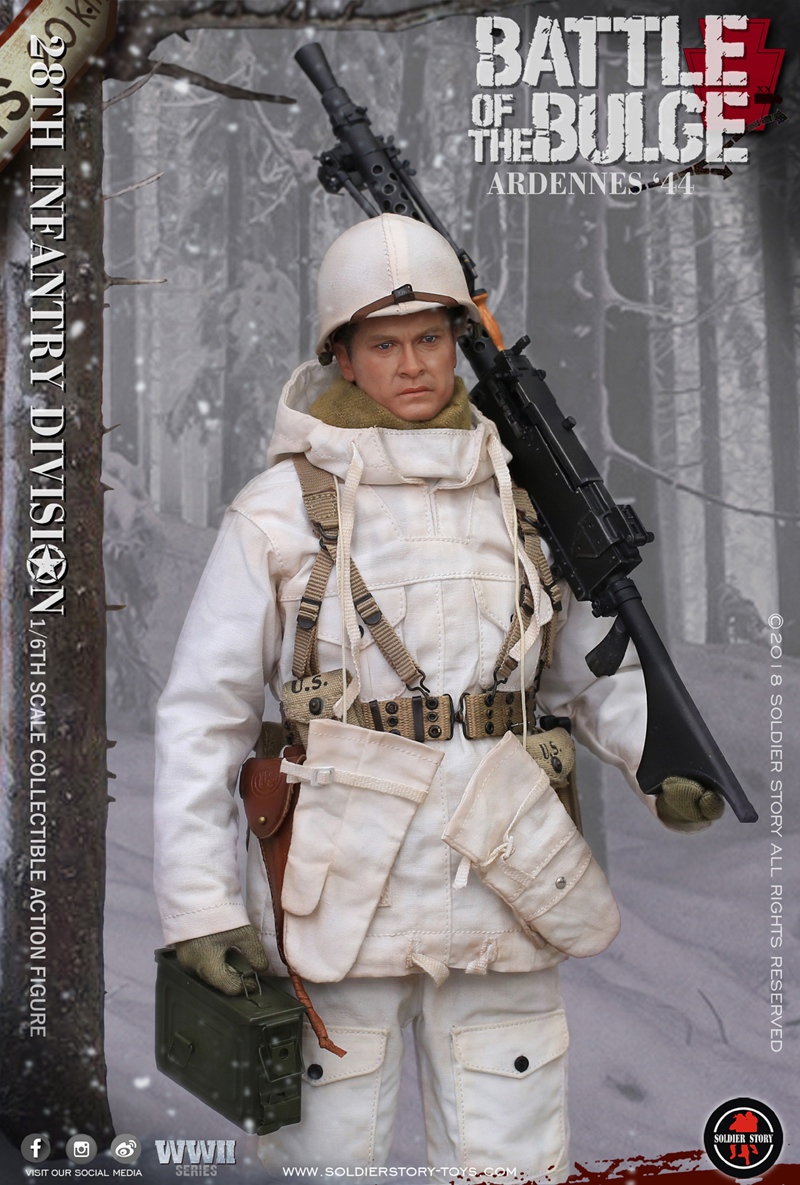 Soldier Story SS-111 WWII Series 28th Infantry Division 1/6 Battle of the Bulge - Ardennes '44