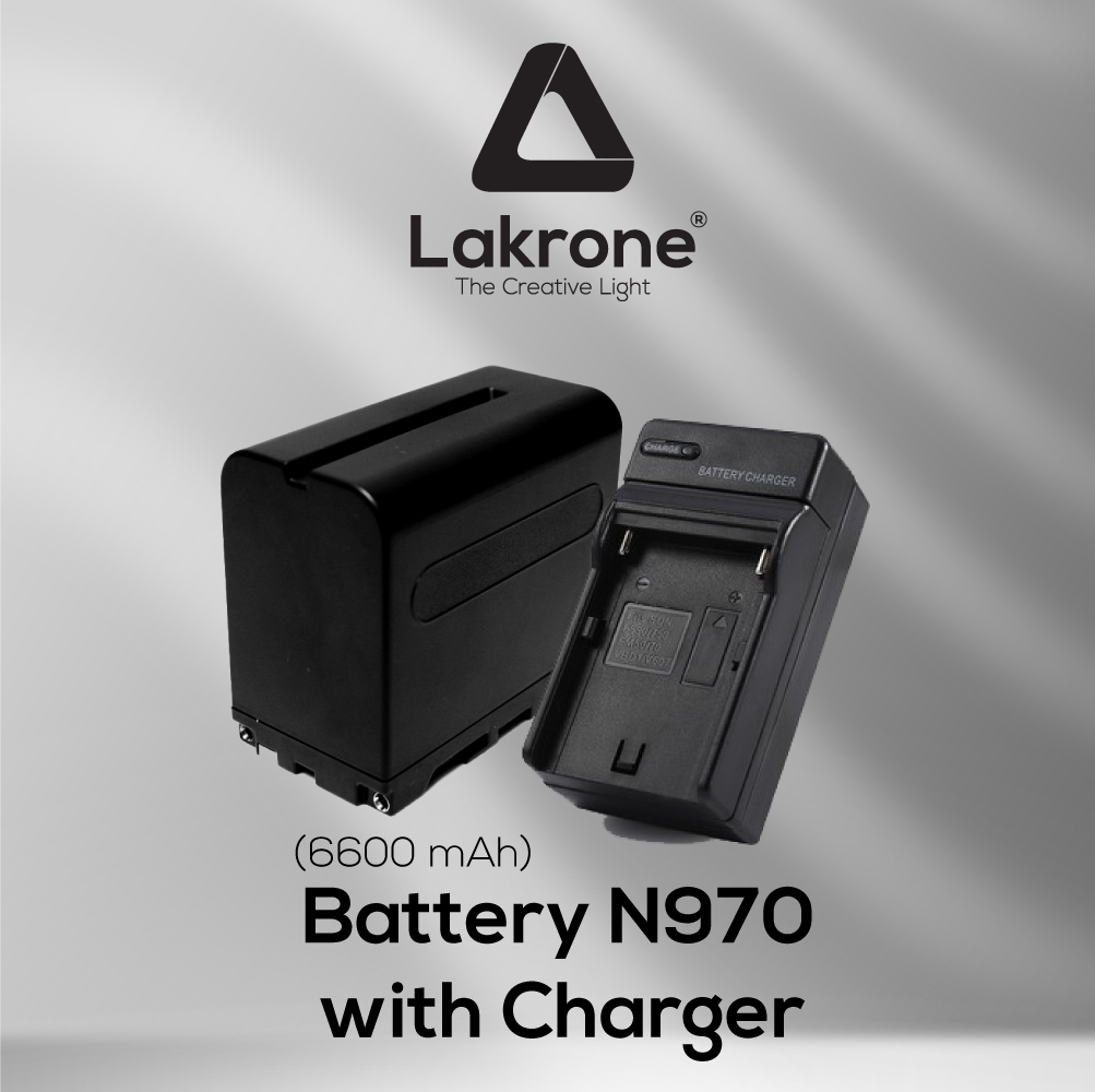 Battery N970 (6600 mAh) แบตเตอรี่พร้อมแท่ชาร์ตไฟ with Charger