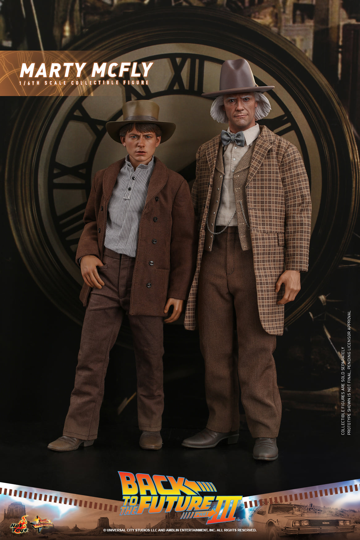 Hot Toys MMS616 1/6 Back to the Future Part III - Marty McFly