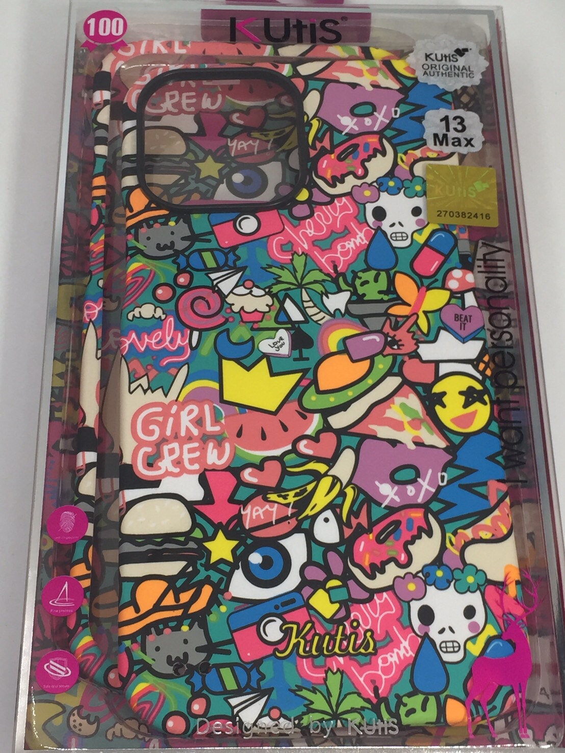 เคสคูทิส(Kutis)เคสไอโฟน13PROmax(ลายStreet)มาใหม่ เคสประกบหน้า-หลัง เคสเรืองแสง เคสลายวินเทจ ร้านSuperhero Klongthom