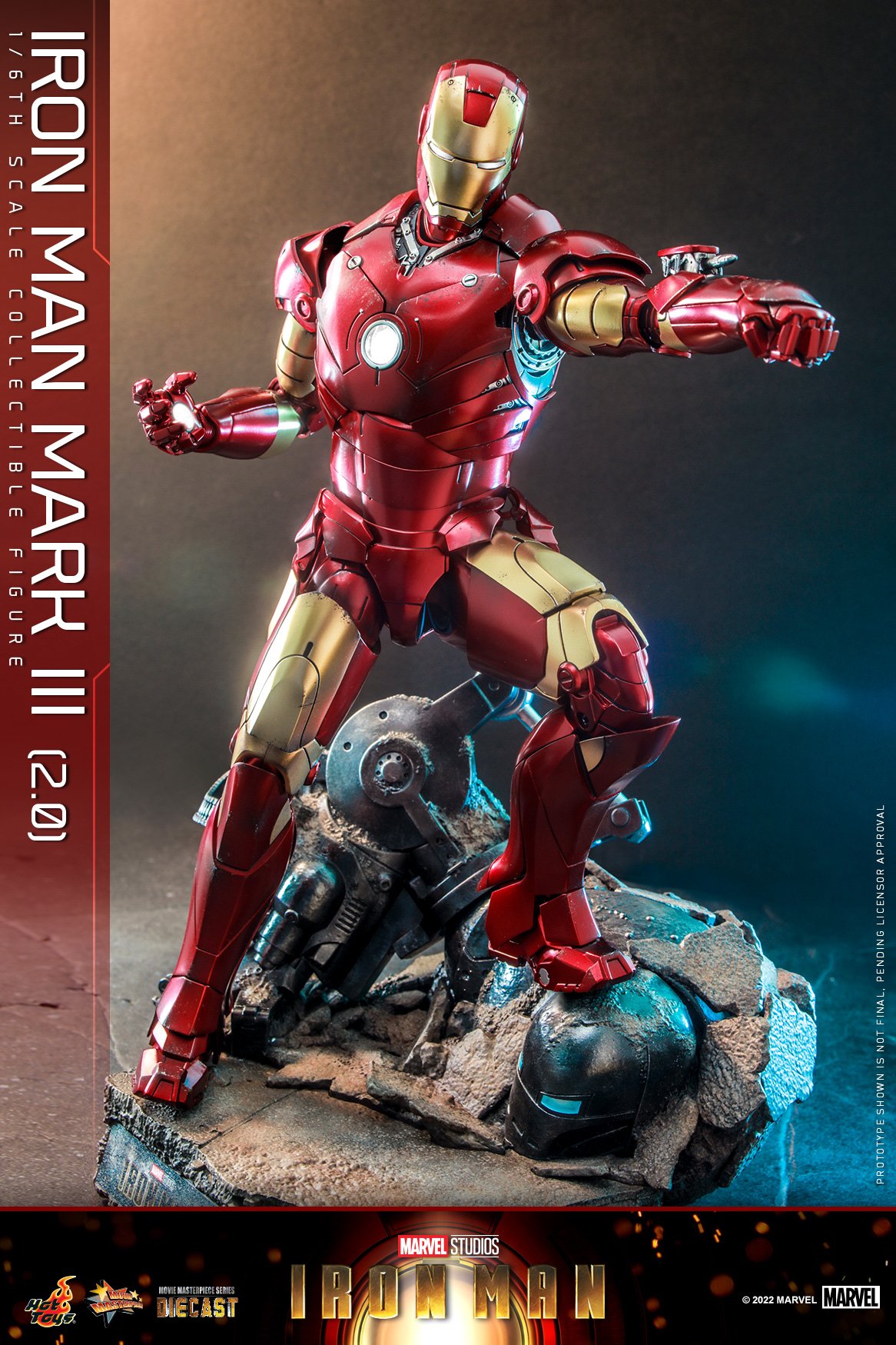 Hot Toys MMS664D48 1/6 Iron Man - Iron Man Mark III (2.0)