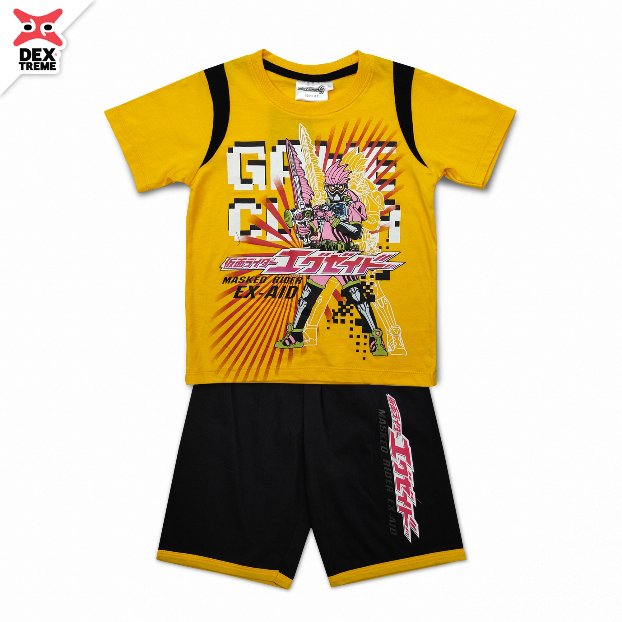ชุด Set เสื้อ+กางเกง Masked Rider Ex-Aid (Masked Rider Ex-Aid)
