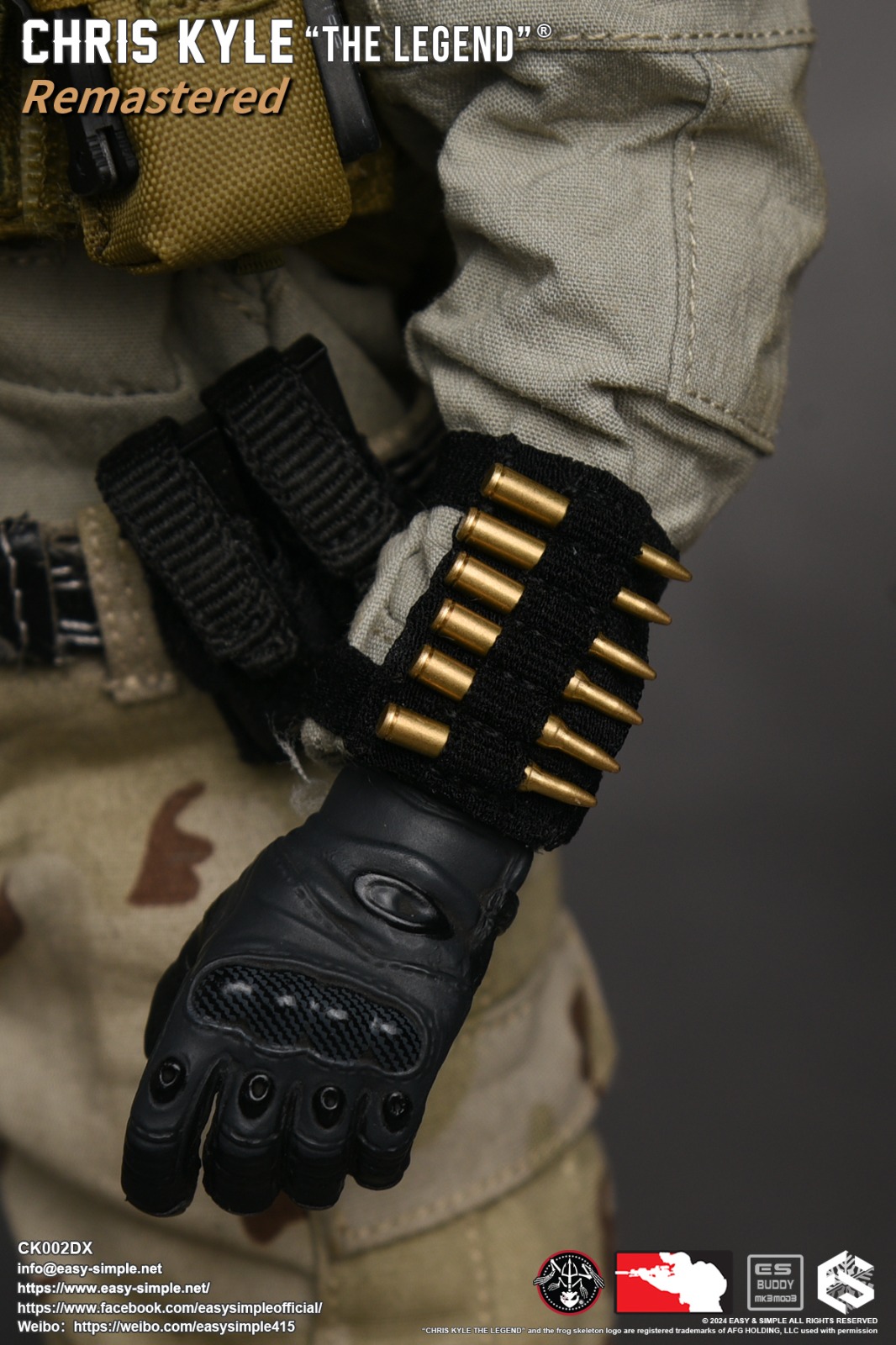 BlackOpsToys X Easy&Simple ES CK002DX Chris Kyle "The Legend" Remastered (Deluxe Version)