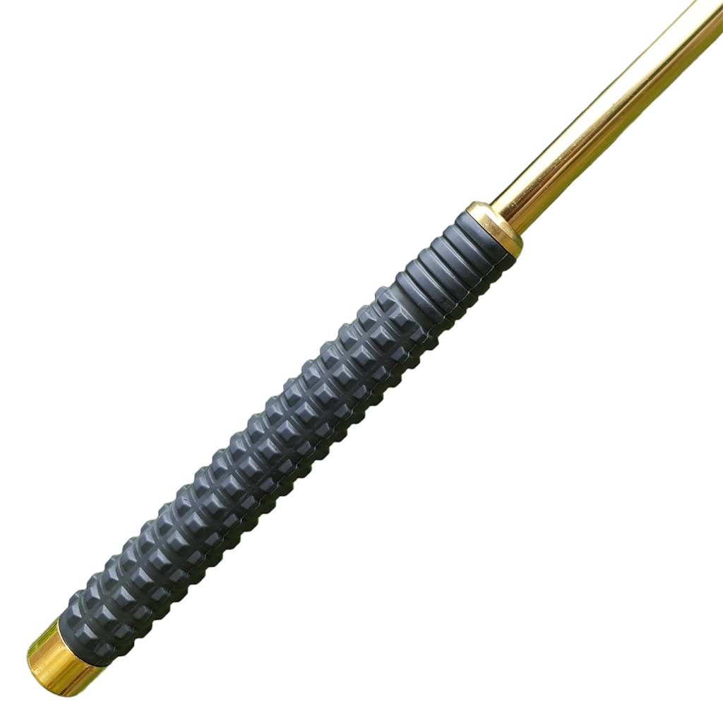 ดิ้ว Eagle Baton ก้านดิ้วสีทองขนาด 24.6 นิ้ว (62.5 ซม.) พร้อมซองไนล่อนร้อยเข็มขัดสำหรับเก็บดิ้ว
