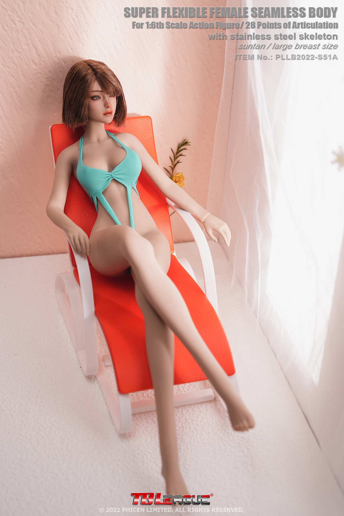 TBLeague S50B,S51B Body 1/6 Female Body Without Heaadsculpt