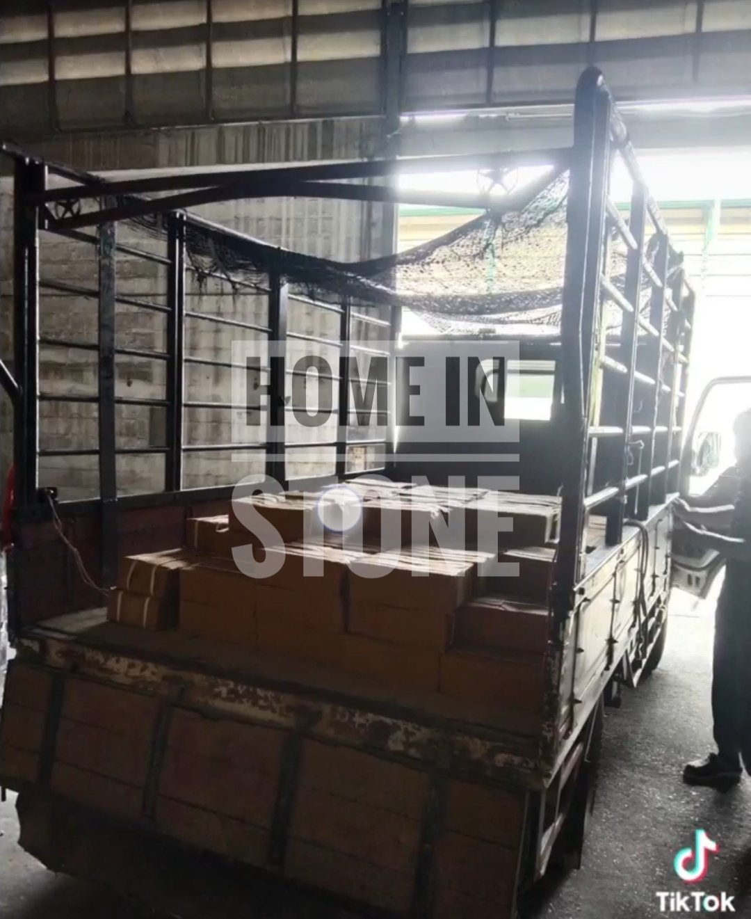 Silver grey polish 10x10 for pool