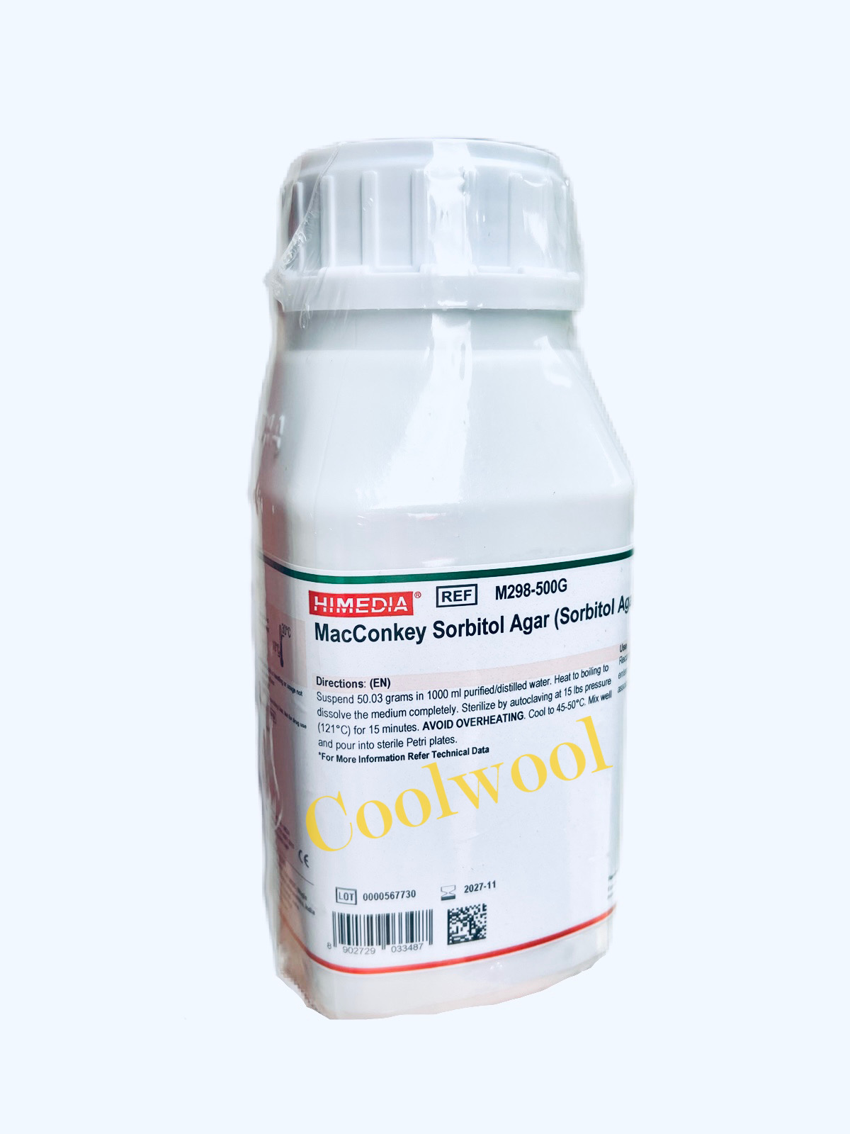 Himedia™SORBITOL AGAR (Sorbitol MacConkey Agar), 500 G