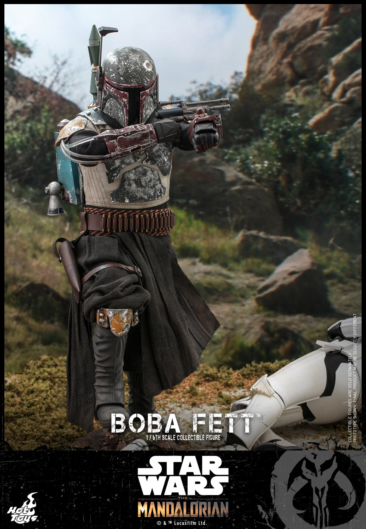 Hot Toys TMS033 1/6 Star Wars: The Mandalorian™ - Boba Fett