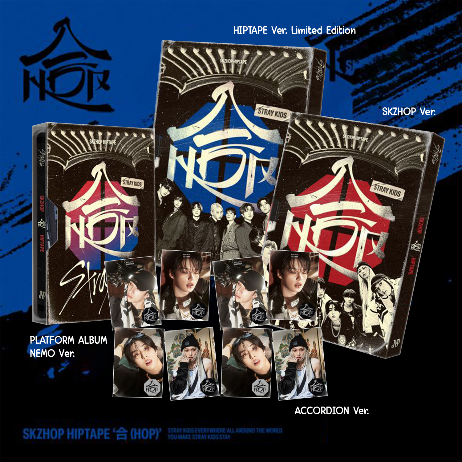 [รับกด+นำเข้าสินค้า] Stray Kids - SKZHOP HIPTAPE 合 (HOP)