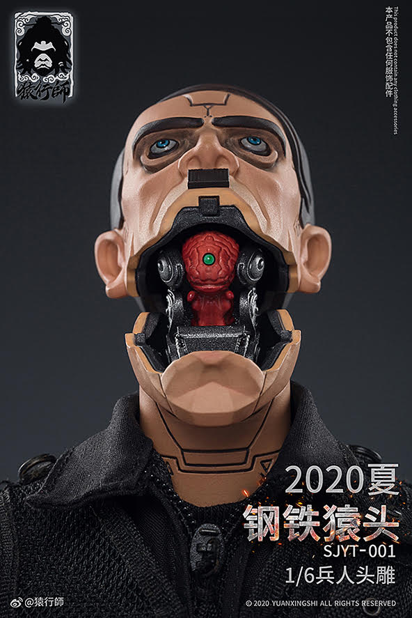 YUANXINGSHI SJYT-001 1/6 Steel APEA Series - Figure Head