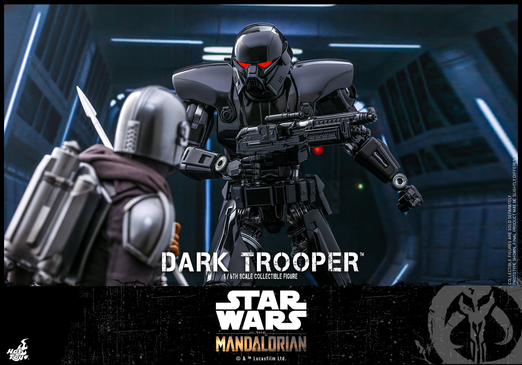 Hot Toys TMS032 1/6 Star Wars™: The Mandalorian™ - Dark Trooper™