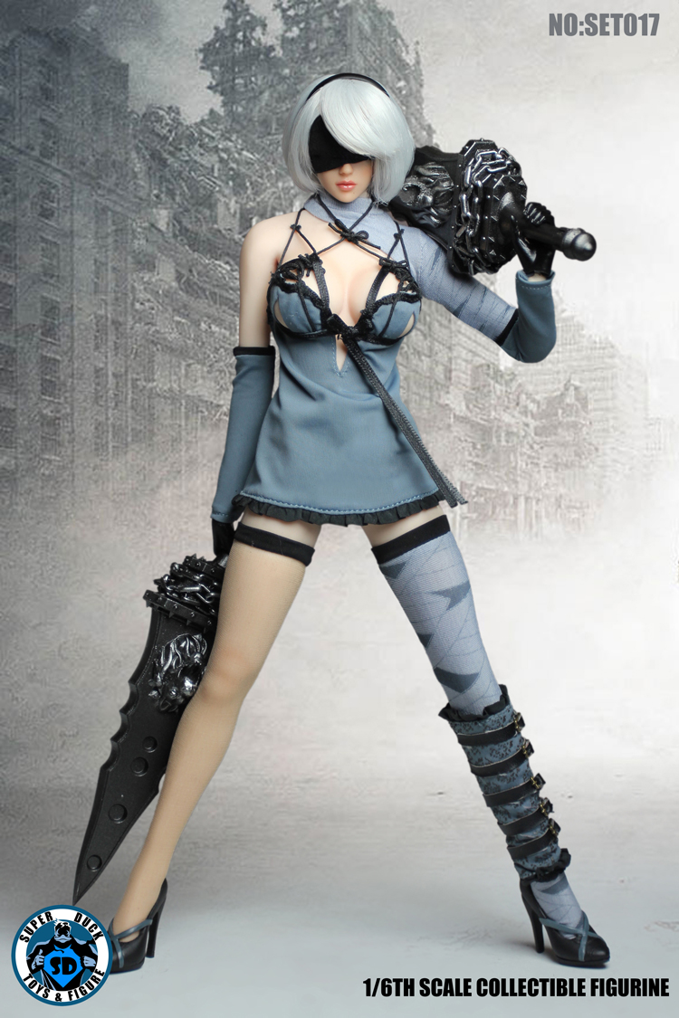 SUPER DUCK SET017 Cosplay - Sexy dress version set with head