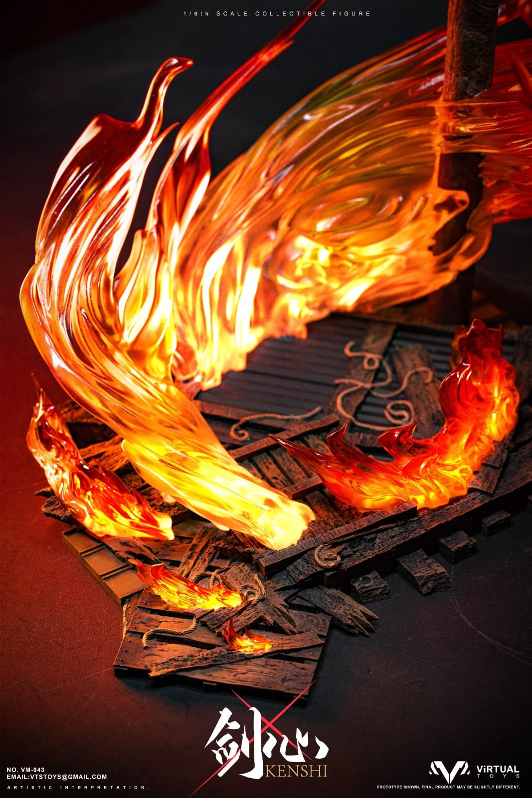 VTSTOYS VM-043B 1/6 KENSHI (Final Battle Ver.)