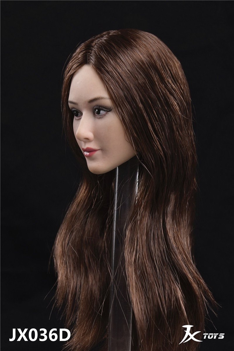 JXTOYS JX-036 1/6 Mayfair Asian Headsculpt 4 hairstyles (Recommended with Tan colour Body)