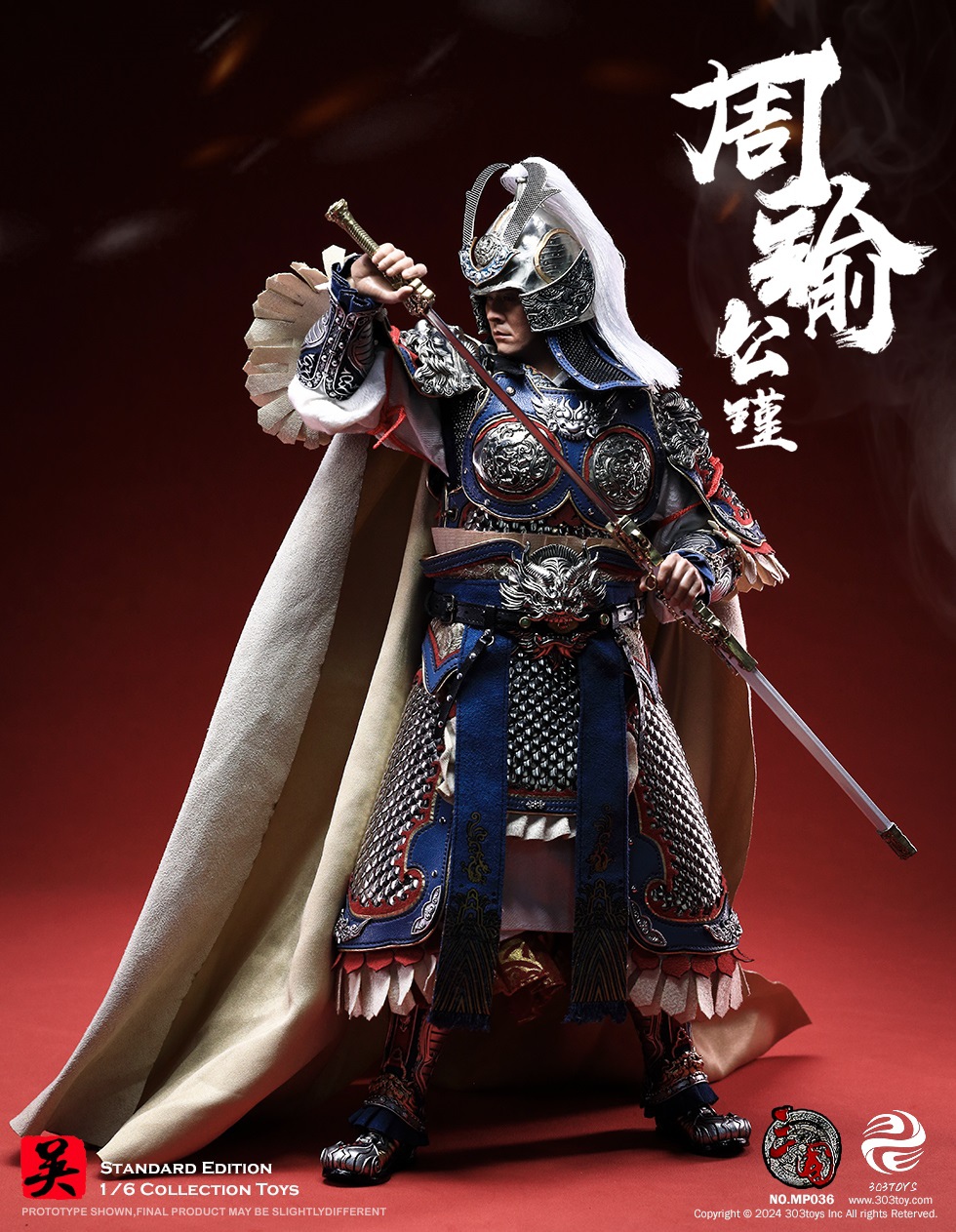 303TOYS MP037 THREE KINGDOMS SERIES - ZHOU YU GONGJIN (EXCLUSIVE EDITION)