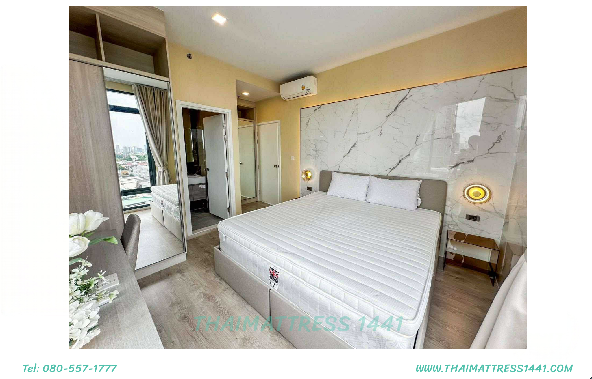 The Tree พัฒนาการ-เอกมัย ชั้น 8 ขนาด 55.96 ตรม.