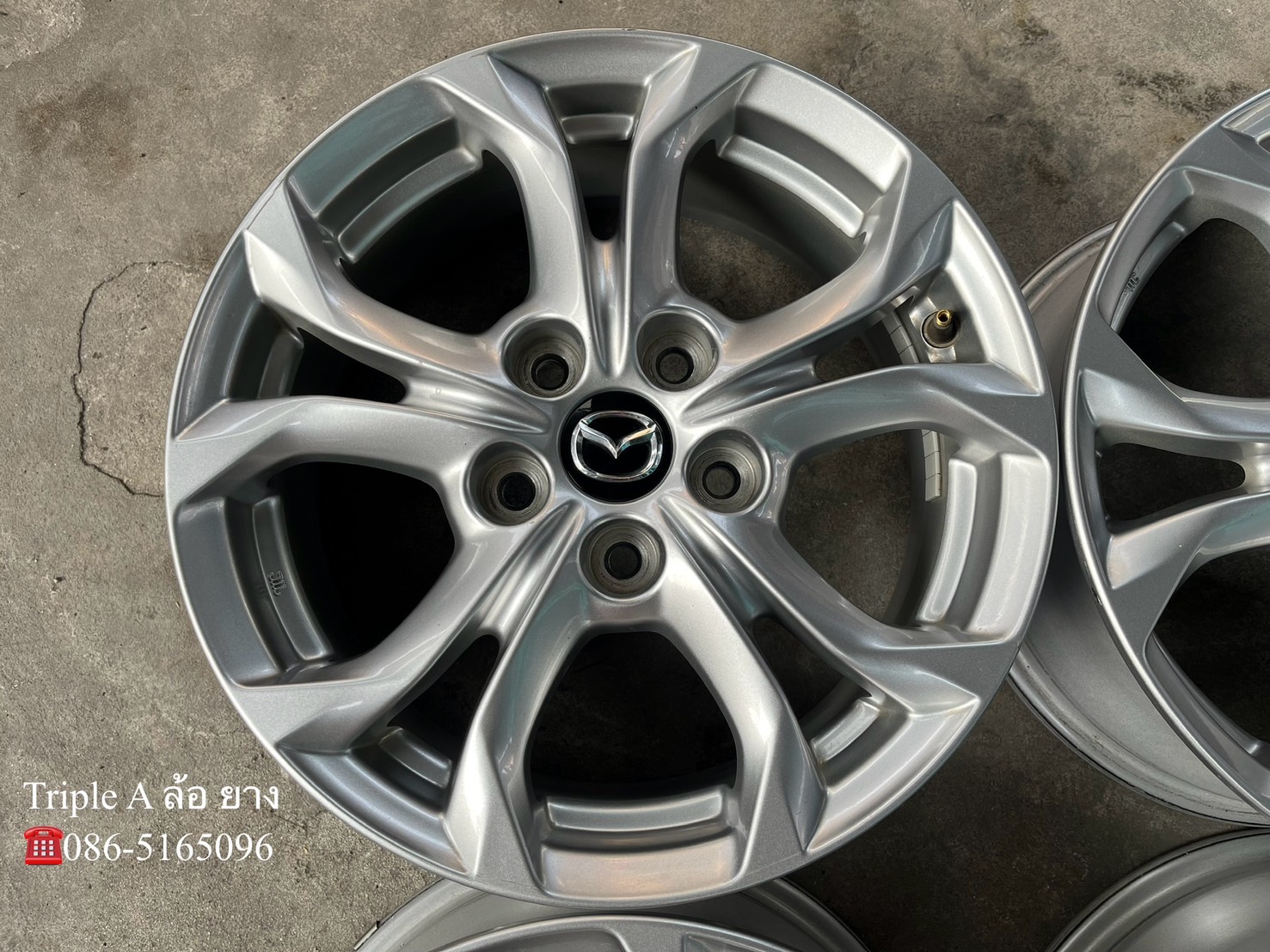 ✨ล้อแม็ก 5รู114✨Mazda CX3 รุ่นใหม่ล่าสุด ขอบ 16