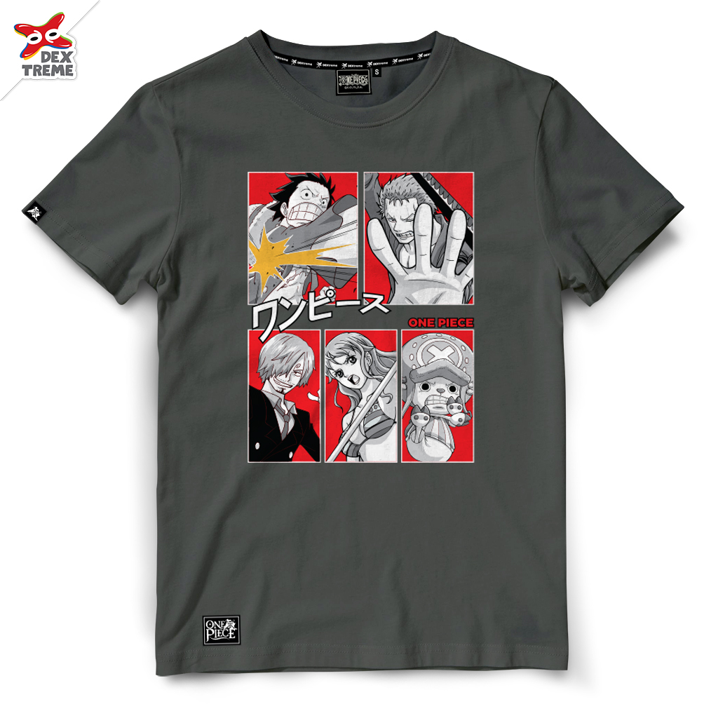 เสื้อวันพีซ One Piece Luffy, Zoro, Sanji, Nami, Chopper