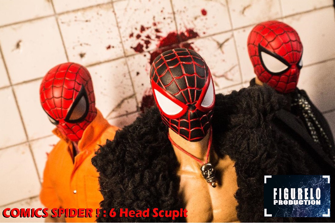 FIGURELO Production FP-Head 1/6 Comic Spider Headscuplt